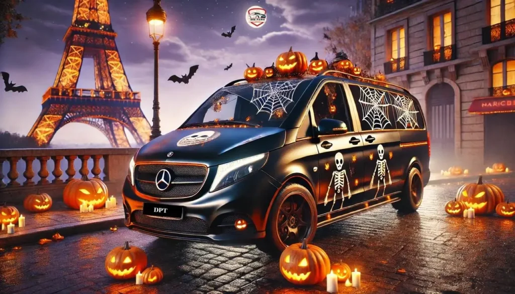 Halloween Night in Paris / Halloween Luxury Taxi Services