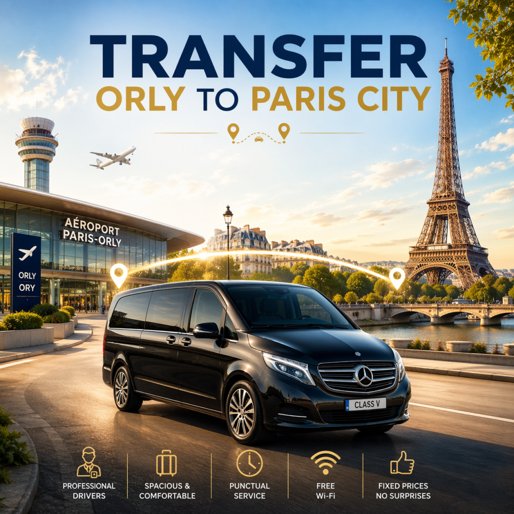 orly airport to paris city