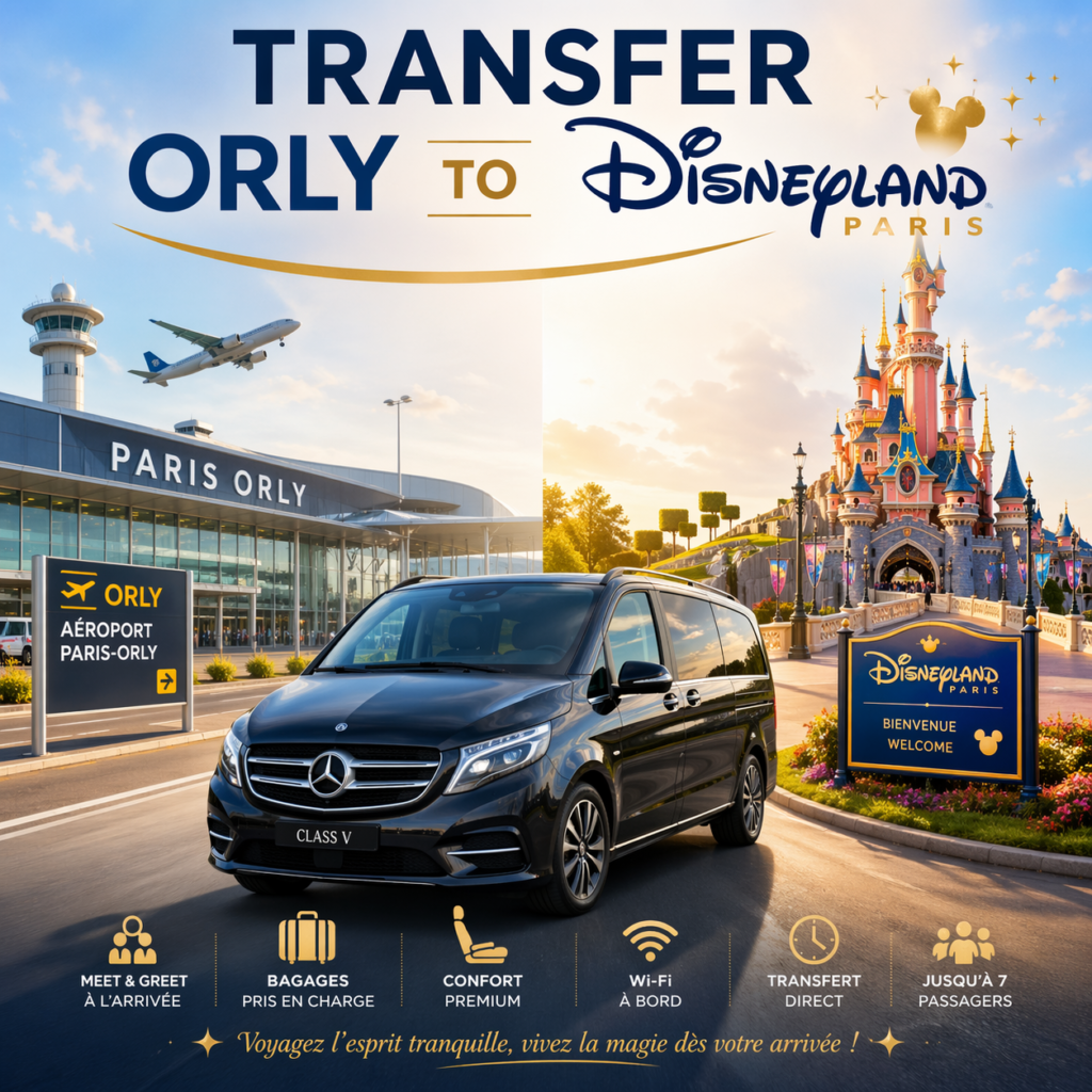 paris orly airport to disneyland paris