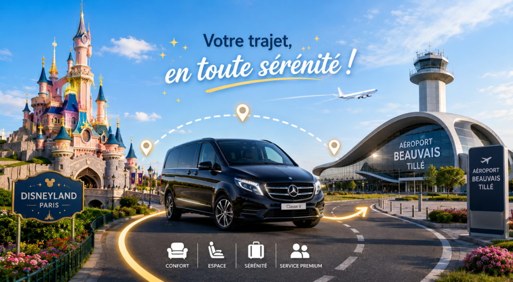 disneyland paris to beauvais airport